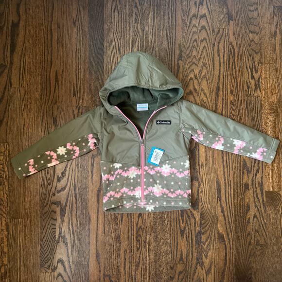 NWT Columbia Steens Mt Overlay Winter Hoodie | 4T - Picture 1 of 7